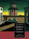 The Cambridge Companion to Modern Italian Culture (eBook)